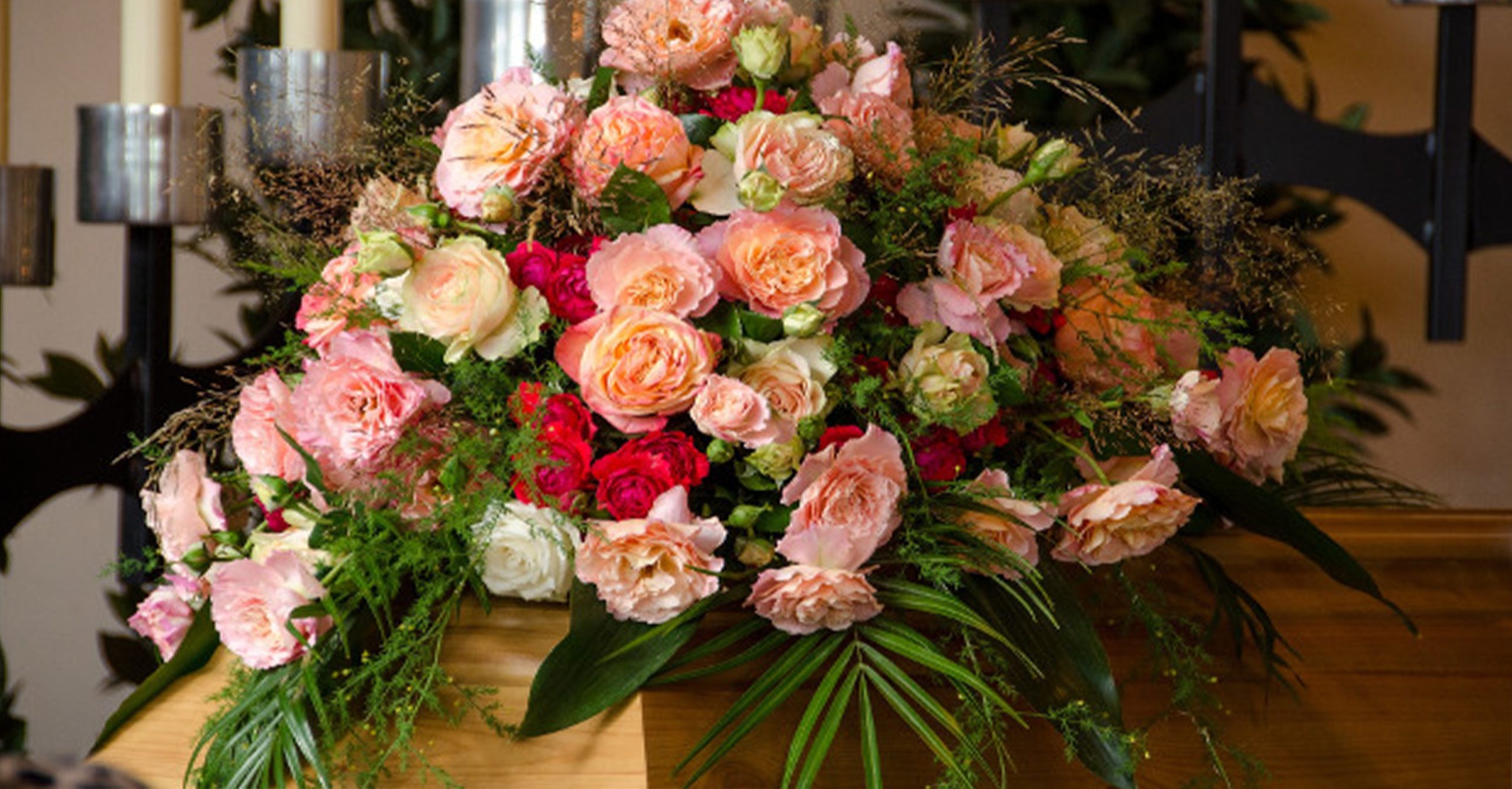 Flores de condolencias